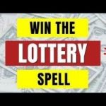 Win lottery fast 100% workig spells