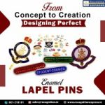 From Concept to Creation: Designing Perfect Enamel Lapel Pins