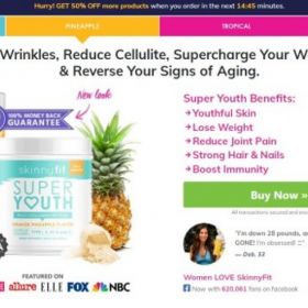 [EXPOSED] Skinny Fit Collagen Reviews (Skinny Fit Super Youth Real) Beware Scam Alert | Is It Worth Buying