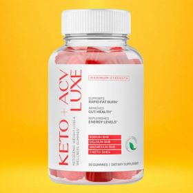 Luxe Keto ACV Gummies : Lessens Mollifies Anxiety And Stress!