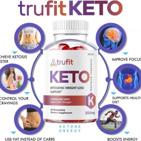 What are the energetic components used in Trufit Keto Gummies?
