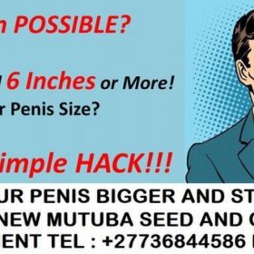 I SELL HERBAL OIL FOR PENIS ENLARGEMENT WHATS APP/CALL +27736844586