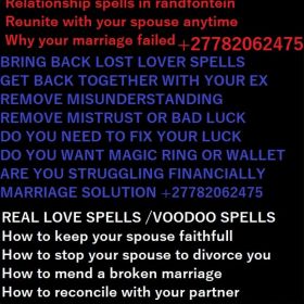 # NO 1 Psychic and spiritual healer to bring back lost lover in Durban Gauteng UK USA +27782062475