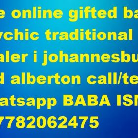 Traditional Healer, Astrologer and Fortune Teller: Call +27782062475