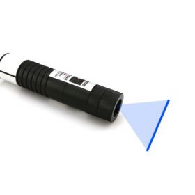 Different fan angles glass lens 445nm blue line laser module review